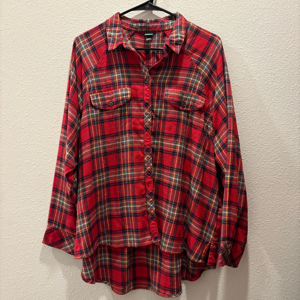 Red Flannel | Wild Fable | size L